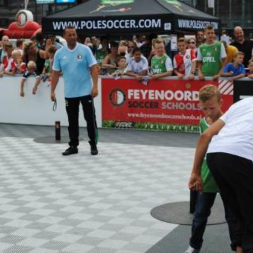RibDeckk® voetbal vloer