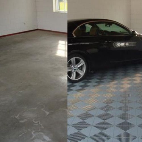 Ribdeck® Garagevloer