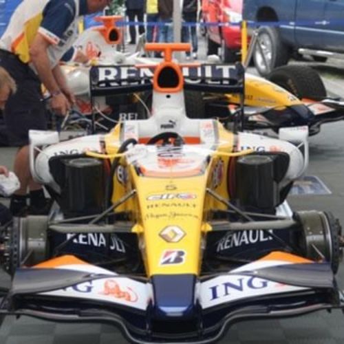ING Renault F1 Pitbox